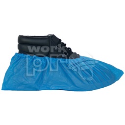 Cipővédő gumis nylon (100db/csomag) kék