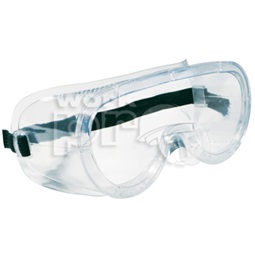 Védőszemüveg Monolux gumipántos acetát szellőzőlyukakkal víztiszta