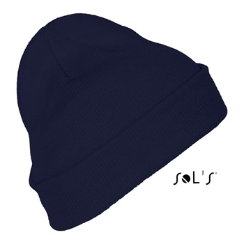 PITTSBURGH SOLID-COLOUR BEANIE WITH CUFFED DESIGN