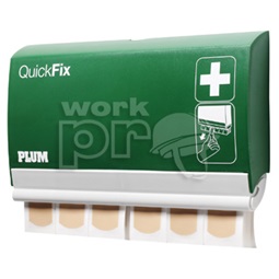 Plum QuickFix zárható, utántölthető ragtapasz adagoló 90 db vízálló bézs tapasszal