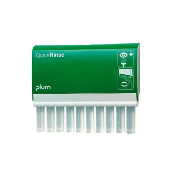 Plum QuickRinse adagoló 2 x 5 db szemkimosó ampullával (0,9% Nátriumklorid oldat)