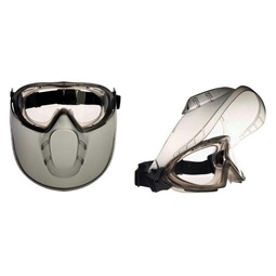 Védőszemüveg Stormlux arcvédővel vegyszerálló víztiszta