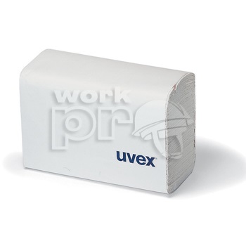 Törlőpapír Uvex szilikonmentes törlőpapír (760db) fehér