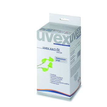 Cserepárna Uvex xact-fit u2124001-hez (400 pár/doboz) zöld