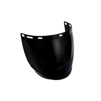 Arcvédő VISIFLEX polikarbonát/abs, füstszínű