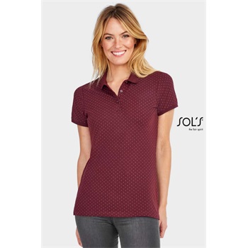 BRANDY WOMEN POLKA-DOT POLO SHIRT