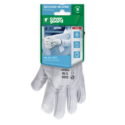 Bőrkesztyű Eurostrong 222, színmarha tenyér és kézhát