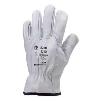 Bőrkesztyű Eurostrong 222, színmarha tenyér és kézhát