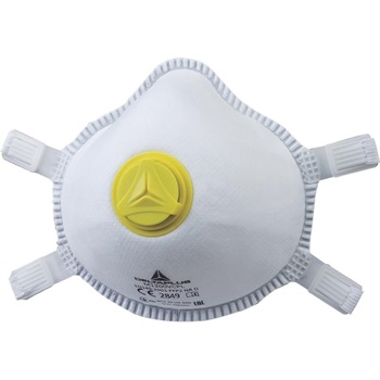 Bte 5 Masques Avec Vlave FFP2 valve white adjustable