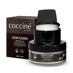 COCCINÉ CREAM ELEGANCE speciális krém bőrápoló, 50mL, fekete