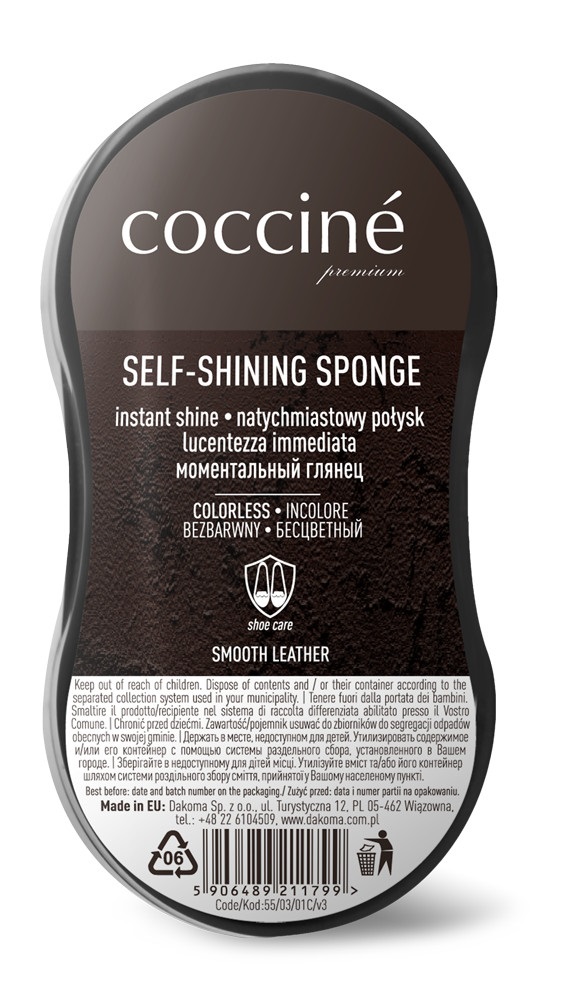 self shining sponge