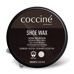 COCCINÉ SHOE WAX cipőápoló méhviasz és gyanta tartalommal, 50mL, színtelen