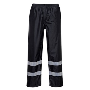 Classic Iona esőnadrág, fényvisszaverő csíkkal, 100%poliészter, 210g,