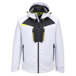 DX4 Softshell kabát, 92% poliészter, 8% elasztán külsö, 100% poliészter háló bél