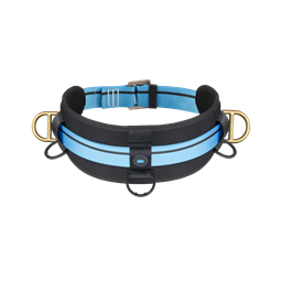 Deréköv munkahelyzet beállító Irudek Light P1, kék/fekete, universal