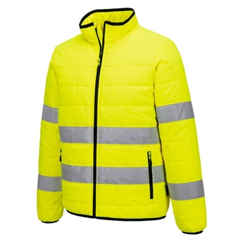 Dzseki Hi-Vis Baffle, narancs/fekete, 4XL