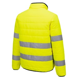 Dzseki Hi-Vis Baffle, narancs/fekete, 4XL