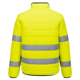 Dzseki Hi-Vis Baffle, narancs/fekete, 4XL