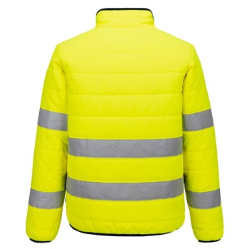 Dzseki Hi-Vis Baffle, narancs/fekete, 4XL