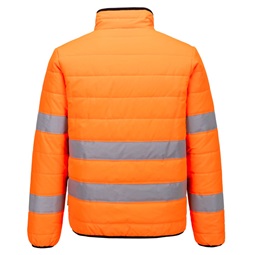 Dzseki Hi-Vis Baffle, narancs/fekete, 4XL