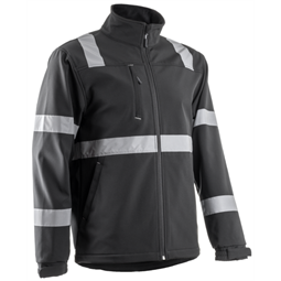 Dzseki Vigile softshell fényvisszaverő csíkkal