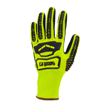 EUROCUT IMPACT 100 vágásbiztos védőkesztyű, poliészter spandex alapanyag, kevlár