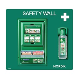 Elsősegély fal Cederroth elsősegély szemkimosóval és panellel