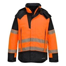 Esőkabát PW3 FR Modaflame Hi-Vis téli