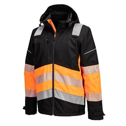 Esőkabát PW3 Hi-Vis Class 1 Extreme lélegző