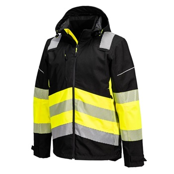 Esőkabát PW3 Hi-Vis Class 1 Extreme lélegző