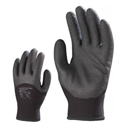 Euroice poliamid szerelőkesztyű, habosított PVC tenyér, hurkolt polárbélés, Hydr