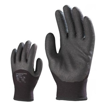 Euroice poliamid szerelőkesztyű, habosított PVC tenyér, hurkolt polárbélés, Hydr