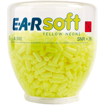 Füldugó 3M 30155 e.a.r. soft one touch adagolóhoz (500pár/doboz) sárga/kék