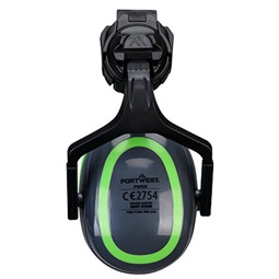Fültök HV Extreme Low Clip-on, szürke/zöld, ONE_SIZE