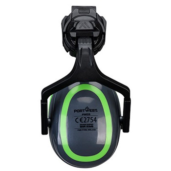 Fültök HV Extreme Low Clip-on, szürke/zöld, ONE_SIZE