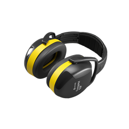 Fültok Irudek Secure 2H SNR30, fekete/sárga