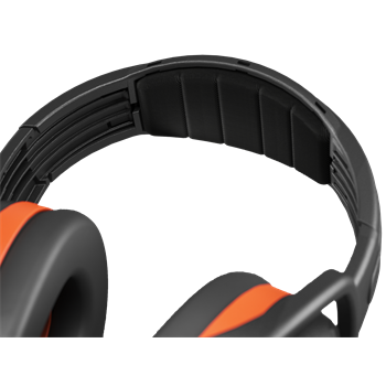 Fültok Irudek Secure 3H SNR33, fekete/narancs