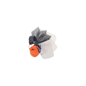 Fültok JSP Bushmaster/Pc Arcvédővel (orange ONE_SIZE)