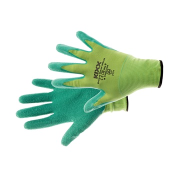 GROOVY GREEN kesztyű nylon, latex tenyér