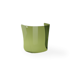 Hegesztő arcvédő Irudek Safe PC T5 GR 5, zöld, 235mm