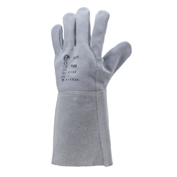 Hegesztőkesztyű, Euroweld 2515 marhahasíték,15cm, szürke, 10