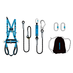 Heveder szett Irudek Everest, Light 4 + 981 + Fasten 239 + Astun I 140HSS, kék/fekete, L-XL