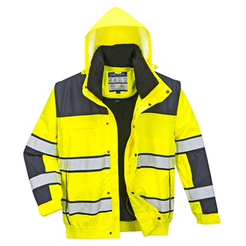 Hi-Vis Classic Bomber dzseki 3 az 1-ben