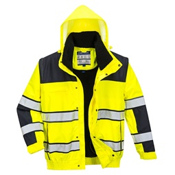 Hi-Vis Classic Bomber dzseki 3 az 1-ben