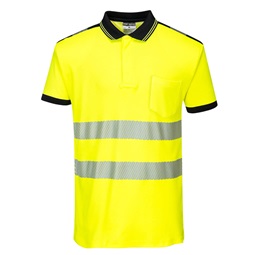 HiVis Tex Pro fényvisszaverő csíkokkal készült Cotton Comfort pólóing