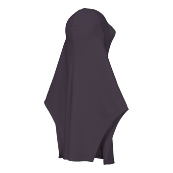 Homlokvédő balaclava, fekete, ONE_SIZE
