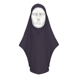 Homlokvédő balaclava, fekete, ONE_SIZE