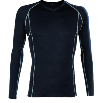 Jégerfelső Bodywarmer, hosszú ujjú, rugalmas