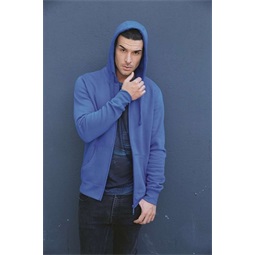 KARIBAN FULL ZIP HOODED SWEATSHIRT