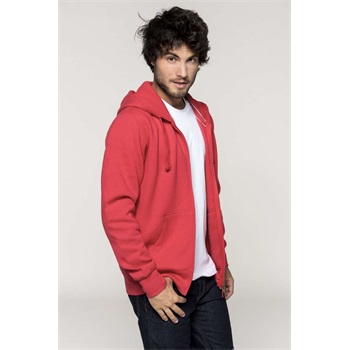 KARIBAN FULL ZIP HOODED SWEATSHIRT